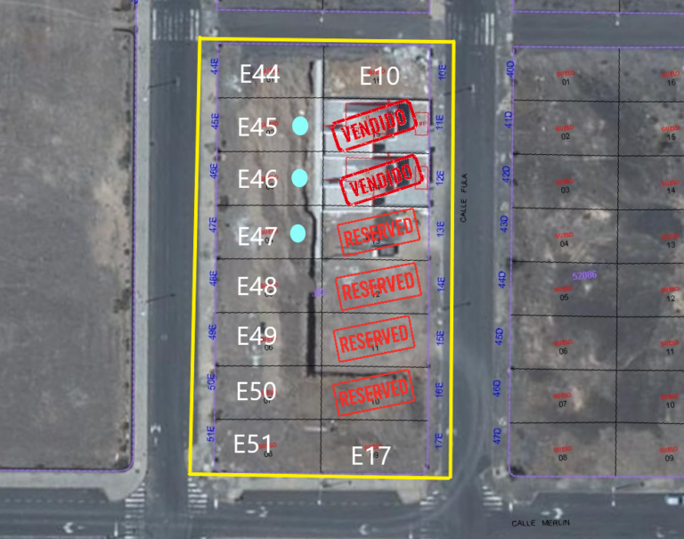 Mapa Parcelas Villas