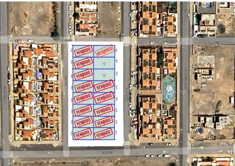 Plots 200m2 disponible dic 2025