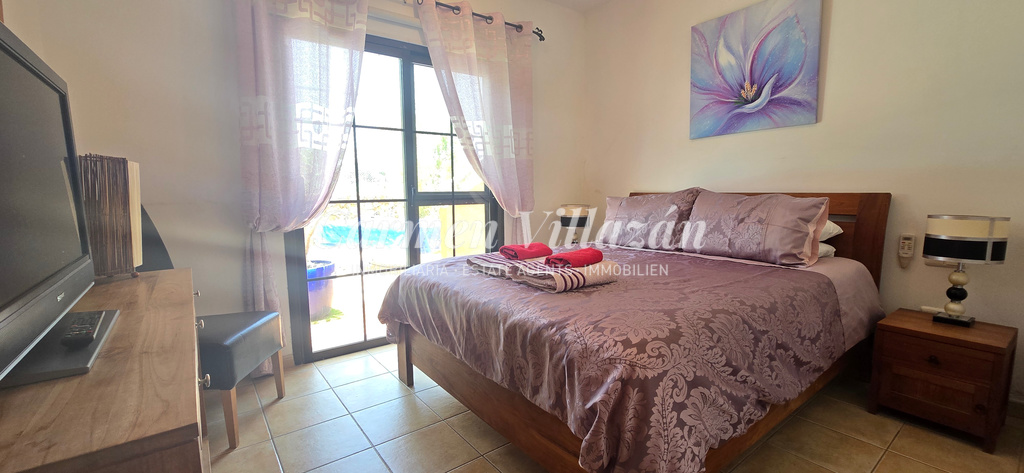 Dormitorio principal Villa Las Cascadas