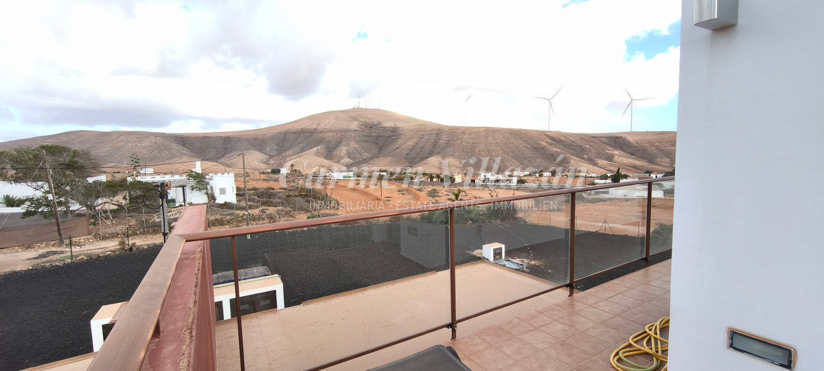 Vistas desde la planta superior en villa de Los Estancos