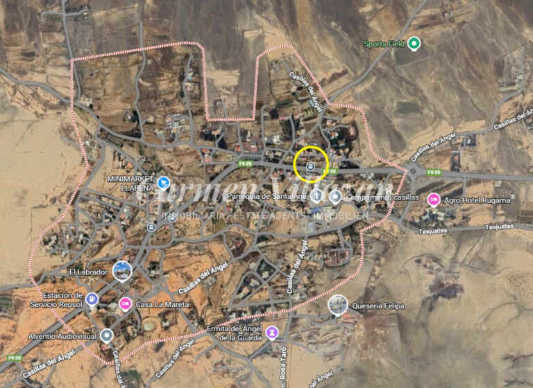 Mapa Casillas del Angel