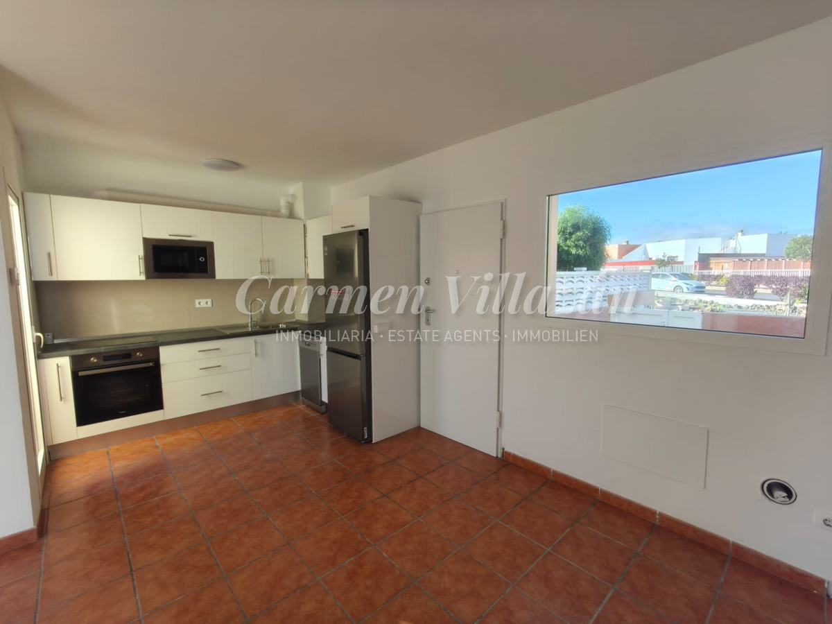 Cocina reformada, nueva.