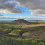 Fuerteventura verde vista abierta